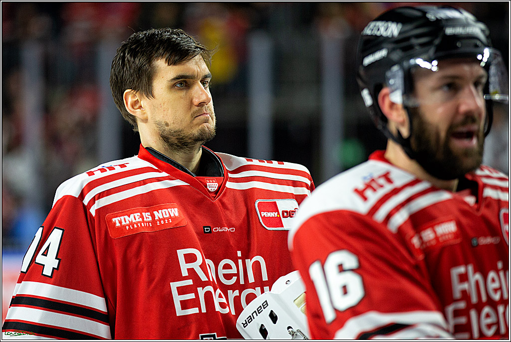 PENNY DEL; Koelner Haie-Adler Mannheim; Koeln, 26.03.2023